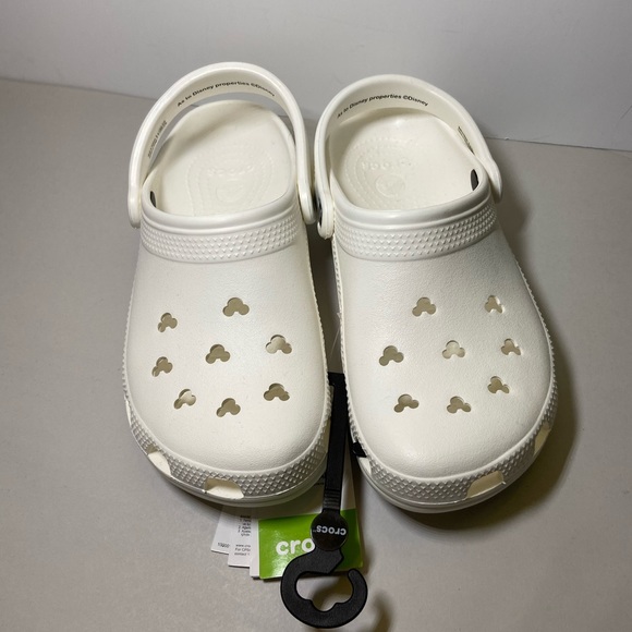 CROCS Shoes | Disney Parks White Mickey 